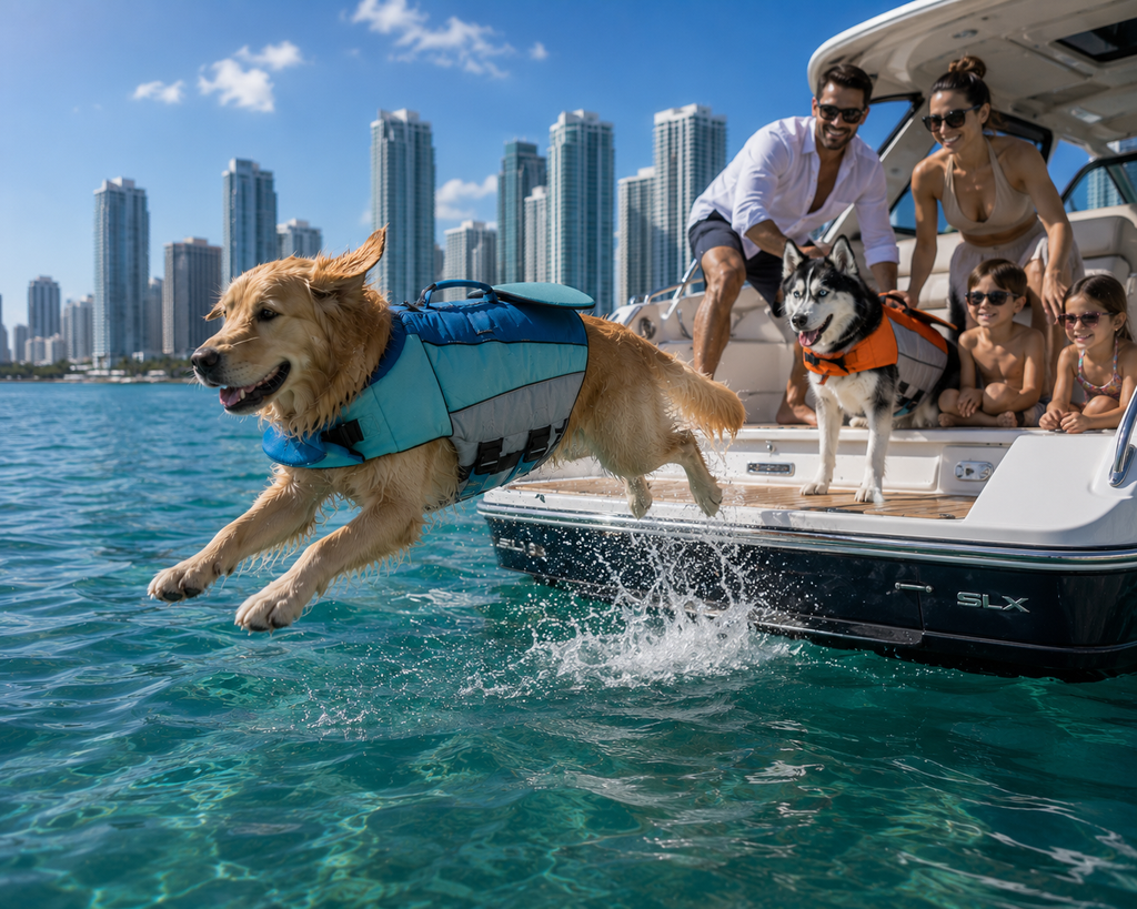 Aven™ Dog Life Jacket – High Buoyancy & Rescue Handle