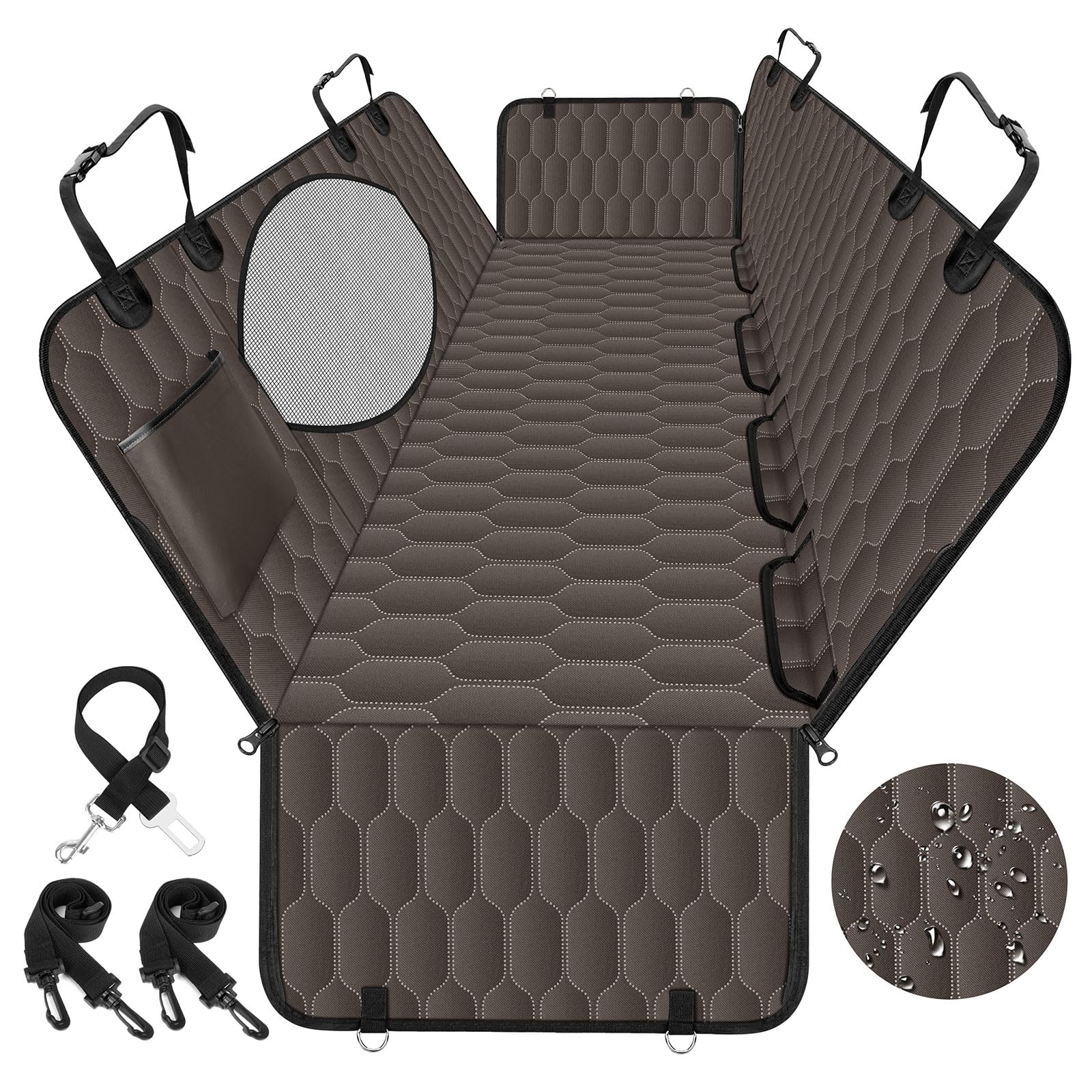 Luxury Dog Back Seat Protector