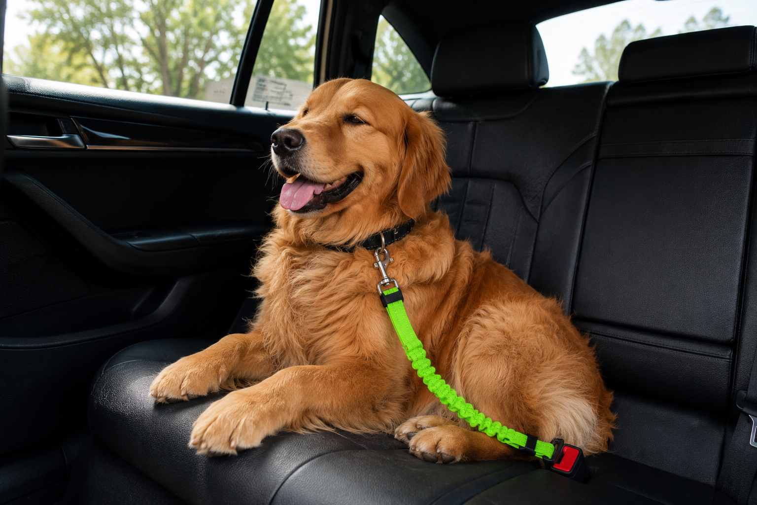 Premium Adjustable Dog Car Seat Belt