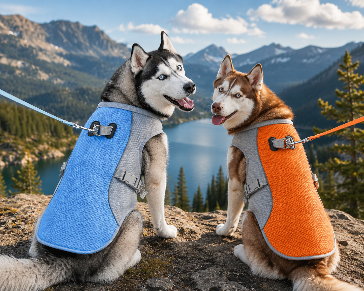 Aven™ Cooling Adventure Vest – Breathable Dog Harness