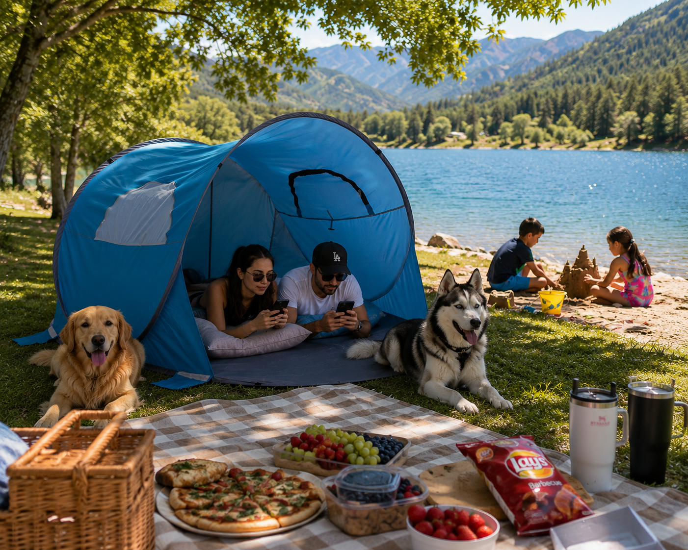 Aven™ Family & Pet Beach Shelter – UPF 50+