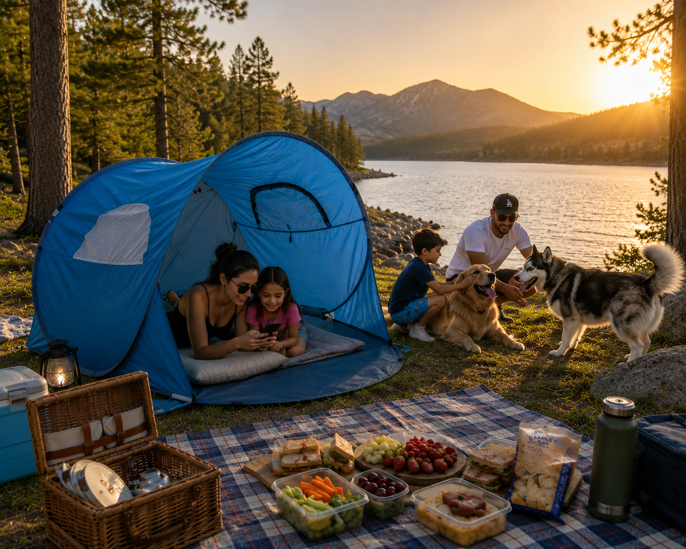 Aven™ Family & Pet Beach Shelter – UPF 50+