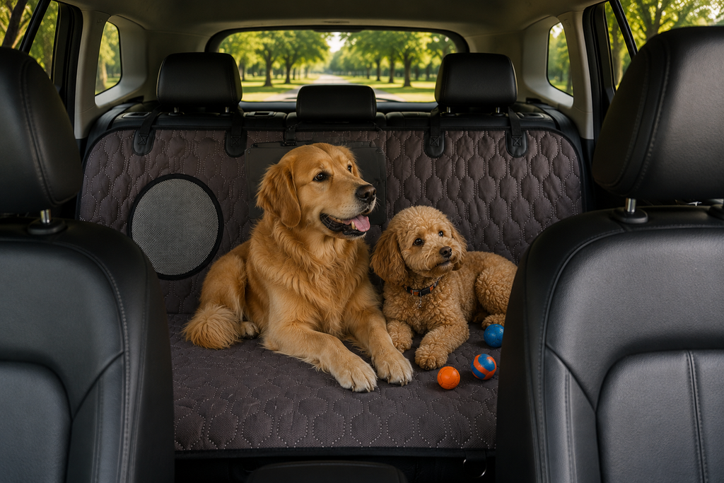 Luxury Dog Back Seat Protector