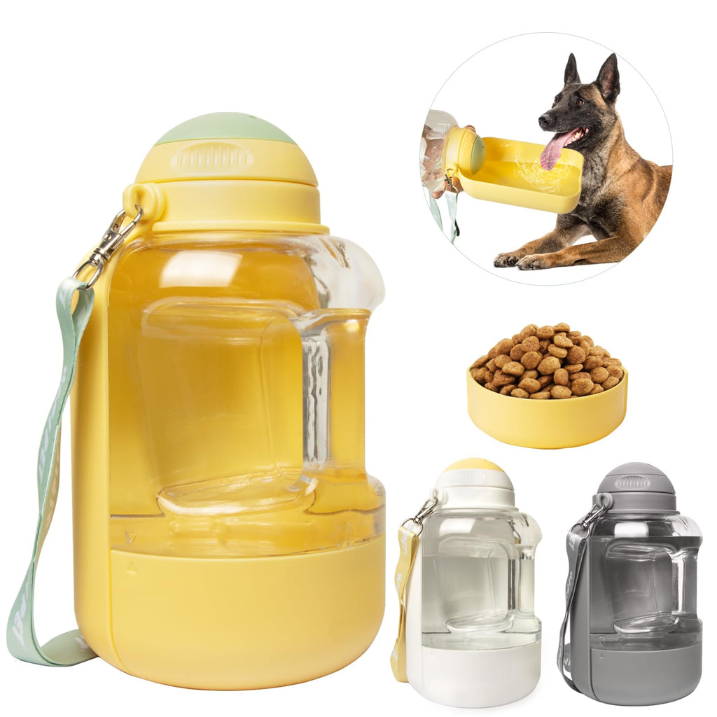 PawTravel™ 2-in-1 Portable Dog Water Bottle